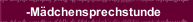 -Mädchensprechstunde