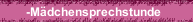 -Mädchensprechstunde